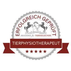 Tierphysiotherapeut-Siegel